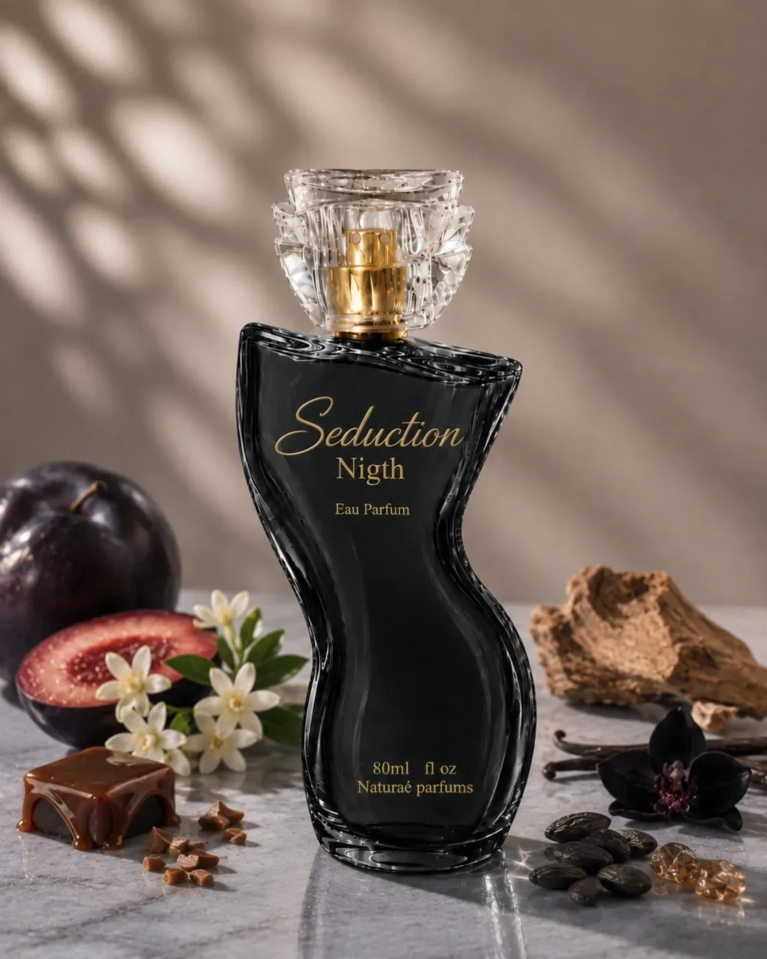 Frasco de Seduction Nigth, Eau de Parfum, 80 ml