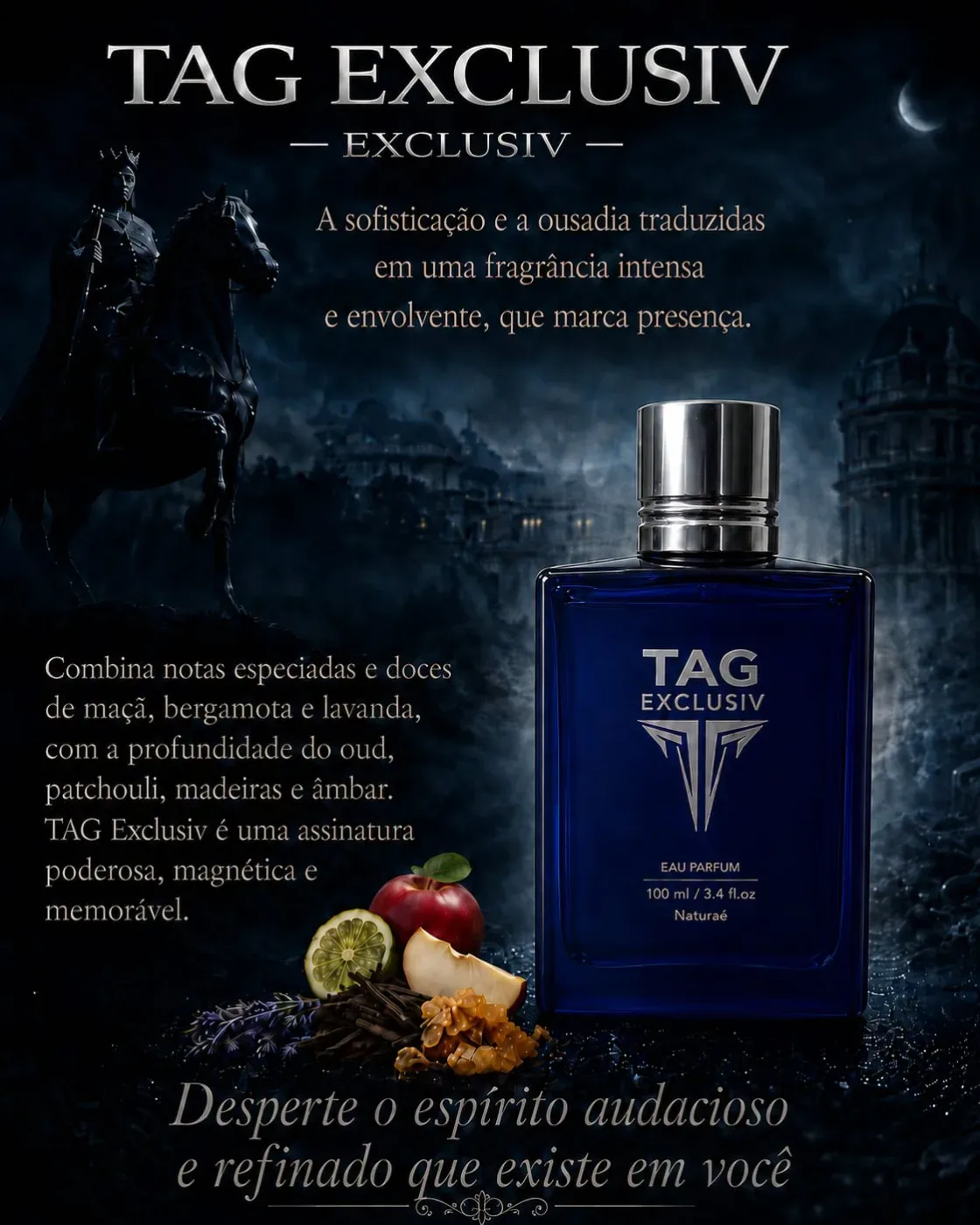 Frasco de TAG Exclusiv, Eau de Parfum, 100 ml